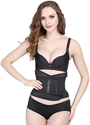 Adjustable Waist Trainer Slimming Belt Tummy Shaper Fat Burning Trimmer Belt Postpartum Postnatal Pregnancy Abdomen Binder Helps Lose Post Boby Weight Body Shaper XL