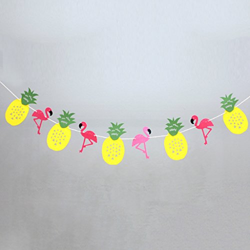 Gazechimp Tropische Ananas Banner Girlande Sommer Party Dekor - 5