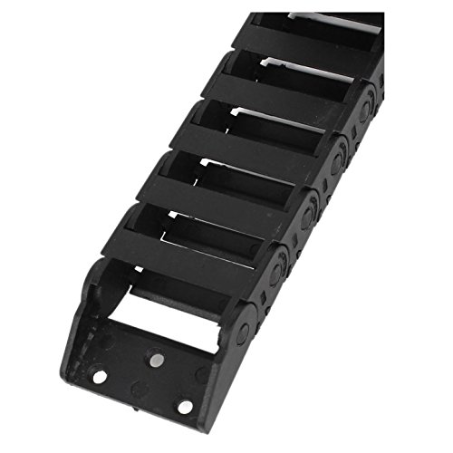 Draht Schleppkette – SODIAL(R) 100cm R3.5cm Kunststoff offener Typ Draht Energiekette Schleppkette 10mm x 30mm - 3