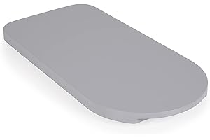 GZ Design Premium Gleitbrett für Kenwood Coocking Chef XL Zubehör - Holz - Buche - Eiche - Made in Germany (Grau)