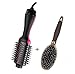 Produktbild Einstufiger Föhn & Volumizer & Massage Kamm/Massagebrush Pinsel-Set, Salon Heiß Luft Paddel Styling Bürste Negative Ionen Generator Haar Geradlinigeren Curler Styler