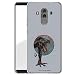 Produktbild Finoo Hülle für Huawei Mate 10 Pro - Handyhülle mit Motiv und Optimalen Schutz Tasche Case Hardcase Cover Schutzhülle - Indoraptor Breakout