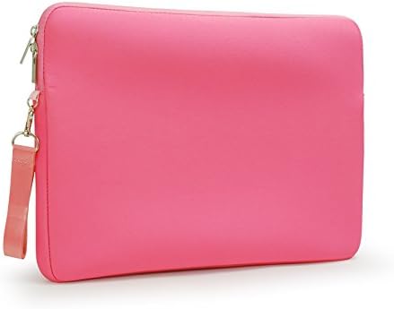 Sinoguo Neoprene Water Resistance Sleeve With Flannel Lining for Apple 13" Macbook Pro / Macbook Air / Macbook Pro with Retina Display and 13-13.3 Inches Laptop / Notebook / Ultrabook / Netbook