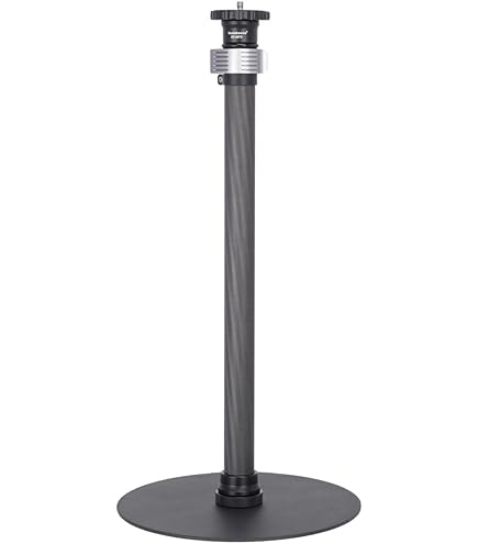 Monopiede Professionale IFOOTAGE Cobra RB-A200 – Base Rotonda Pesante, Regolazione Altezza 27-56 Cm, Portata 10 Kg, Per Studio E Riprese