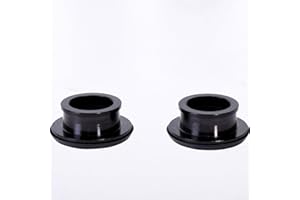GETTIMORE Bike Hub QR Quick Release Thru Axle Adapter Converter End Cap 9151012, Made of durable and practical, Front & Rear Hub Compatibility(15 * 100mm)