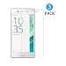 Produktbild Sony Xperia X Panzerglas Schutzfolie, [3 Stück] WEOFUN Displayschutzglas Panzerfolie für Sony Xperia X Schutzglas Folie [0.33mm, 9H, Ultra-klar]
