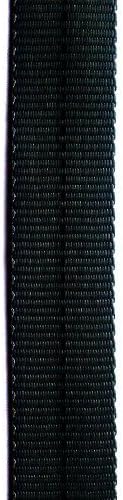 4000lb MBS Tubular Webbing 1 inch x 10 yards Black, UIAA Certified, Made in USA