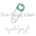 Organic 2 Tier Baby Nappy Cake - Unisex, eco-friendly baby hamper gift - FAST & FREE DELIVERY!