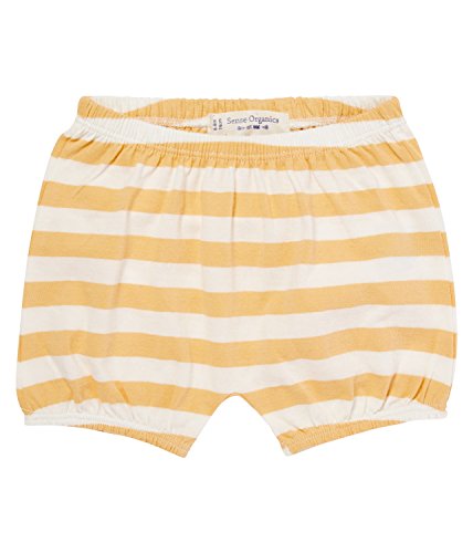 Sense Organics Baby Girls Maya Shorts Gestreift  Shorts -  yellow - 68 cm