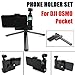 Produktbild TAOtTAO Einstellbare Handheld-Handyhalter Set Mobile Halterung für DJI Osmo Pocket Gimbal Multifunktions-Handyhalter + Metallstativ