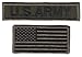 Twin Set US Army Military Strip & USA Flag Iron on Sew on Embroidered Badge Applique Motif Patch From PatchWOW