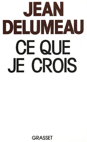 Ce que je crois Ce que je crois