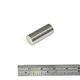 Espesor: 1 mm, diámetro: 10 mm.