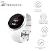 Produktbild Smartwatch,Zeerkeer Armband Uhr Herzfrequenz/Blutdruck/Blutsauerstoffüberwachung Wasserdicht IP67 Facebook/Twitter/Whatsapp Fitness trackers (Weiß)