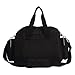 LCY Large Capacity 3 Piece Tote Baby Nappy Changing Diaper Bag Black