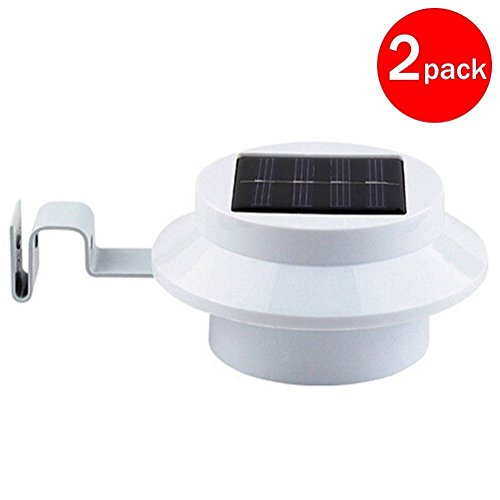 Cratos Solar Wall & Fence light with brightness sensor - set of 2 - white RS.599 (43.00% Off) - Amazon