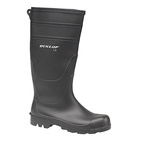 Preisvergleich Produktbild Dunlop Herren PVC-Gummistiefel / Stiefel (46 EUR) (Schwarz)