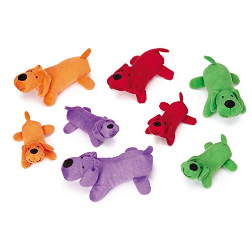 Zanies-Plush-Neon-Lil-Yelpers-Dog-Toy