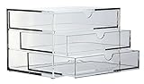 OSCO Acrylic 3 Drawer Chest