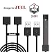 Produktbild Unokki JUUL USB magnetisches, Kabel, schnelles Aufladen, Ladegerät, 2 Packungen (je 6 m lang)