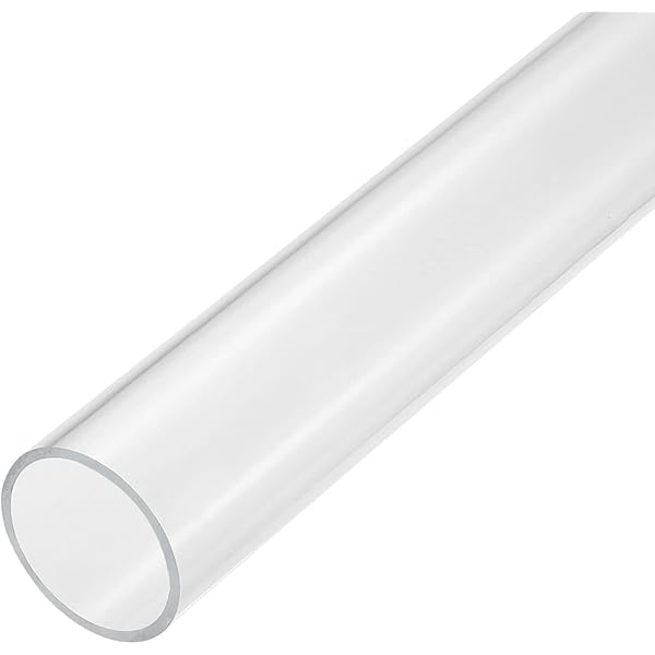 thumbnail image 2 of PVC Rigid Round Pipe MECCANIXITY 3 Inch PVC Rigid Tube Round Pipe 67.8mm ID 76mm OD 9 Cut To Size Pipe 2 of 12