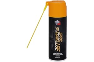 ECOMMUR. Huile silicone Puff Dino spray (220 ml) | Recommandé pour les armes d'airsoft et air comprimé. Buse pour application. 220 ml.