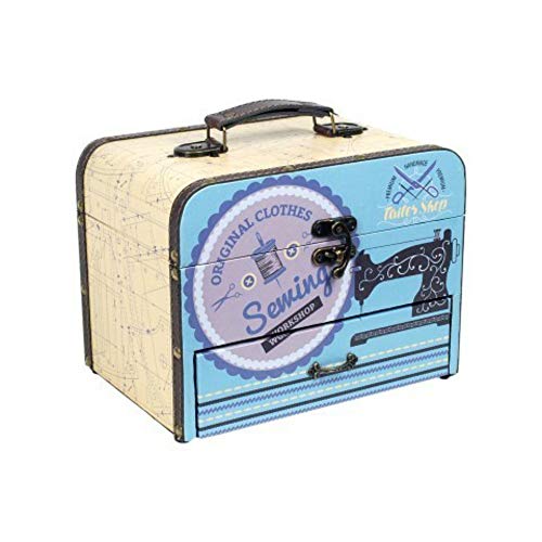 Caja Costura Decorativa con Set de Costura