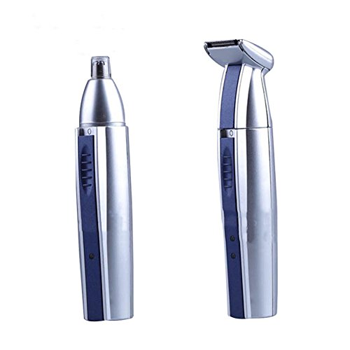 Surker Multifunction 2 in 1 Unisex Electric Ear and Nose Hair Trimmer Facial Hair Groomer