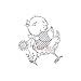 Produktbild Deep Red Cling Stamp Spring Chicken