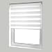Produktbild casa pura® Doppelrollo Day & Night mit Doppelfunktion - tageslichtdurchlässig und verdunkelnd - in 8 Größen | Weiß | 80x150cm