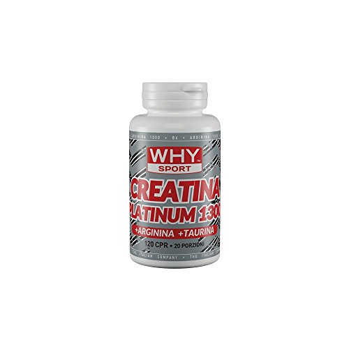 Why Creatina Platinum 1300mg Confezione da 120 Compresse