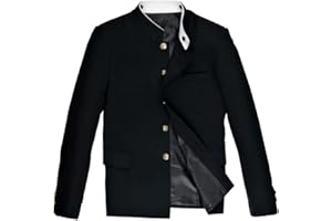 Agaruu Japanese School Uniform Male Jacket Black Long Sleeve Cosplay