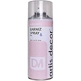 Barniz protector de secado rápido y transparente, con buena estabilidad al exterior, es resistente al agua y no amarillea. Para usar sobre cristal, madera, papel, cerámica, metal, plástico, etcétera, en general sobre superficies que puedan ser pintadas