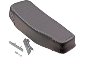 STREETPARTS24 Universal Sitz Sitzbank Fahrersitz Sattel passend für Honda Camino PA 50, Hercules Prima 2 3 4 5 S Hobby Rider, Puch Maxi, Zündapp ZR ZA ZL ZX, Simson, DKW Mofa Moped Mokick