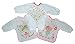 Baby Bib with Sleeves Set Of Three Boys Or Girls 6-18 month Approx (Girls)