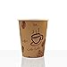 Produktbild 1000 Stk. Kaffeebecher Premium "Coffee to go", Pappe beschichtet, 8oz., 200 ml / Hochwertiger hitzebeständiger "Coffee to go" Becher bedruckt mit Motiv "HOT BEANS". Aus 100% recyclingfähiger Pappe hergestellt.