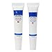 EZGO 2pc Anti Acne Toxin Removal Gel Clean Skin Inflammation Printed Scar Purifying Repair Blemish Comedones Extractor Kit 18g