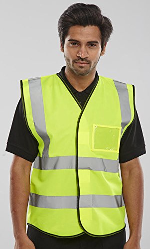 Hi Viz ID Warnweste EN20471 Saturn gelb XXXL - 4