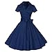Produktbild Quaan Abendessen Party Kleid Aufstecken Retro Spitze Hausfrau Party Ball Beiläufig Retro Vorabend Party Abschlussball Swing Abendessen Kleid Klassisch Formal Glamourös Mini Korsett