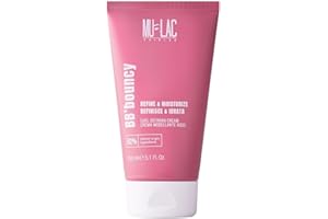 MULAC | BB'BOUNCY - Crema Capelli Ricci Modellante, Con Olio di Cannabis Sativa e Oli di Argan ed Oliva, Nutre e Protegge, 150ml