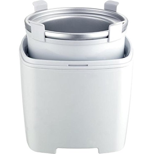 Gino Gelati IC-30W-A 4in1 Eismaschine, Frozen Jogurt-Milchshake Maschine Flaschenkühler - 4