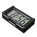 Produktbild JenNiFer 4 Farben Automotive Digital Car LCD Uhr Selbstbehälter-Stick On Time Portable - Schwarz