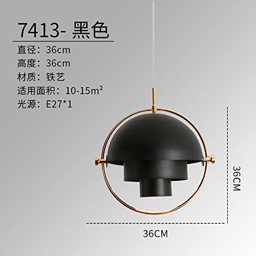 Osradmd Multi Denmark, Gubi Living Room, Bar, Cafe, Modern, Minimalist, Nordic, Semi Circle, Bedroom, Restaurant, Chandelier,Black