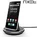 Produktbild NXET Typ-C Dock, USB Tischladestation Cradle für Google Pixel/Pixel XL, Nexus 6P/5X, Moto Z/Z Play, OnePlus 3T/3/2, LG G5, HTC 10, Huawei P9/P9 Plus/Mate 9, Asus Zenfone 3