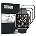 Produktbild AVIDET iWatch Series 4 40mm Panzerglas, 9H Härte Super Langlebig, Anti-Öl,Panzerglasfolie Displayschutzfolie für iWatch Series 4 40mm (3 Stück)