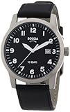 Boccia Herren-Armbanduhr Leder 597-03