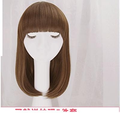 Wigs Air bangs Straight hair Cosplay-L