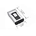 Men’s Foil Travel Shaver Tongtletech Electric Beard Razor Reciprocating Mini Washable WET/DRY Hair Trimmer, Battery Operated