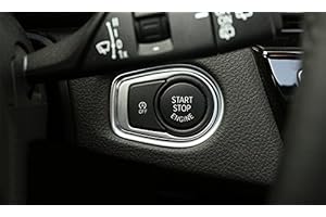 YUZHONGTIAN für 2er Active Gran Tourer F45 F46 15-19/X1 F48 2016-2019 Matt Start Stop Taste Dekor 1 Stück ABS Kunststoff