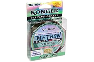 Konger Metron Classic Pro - Sedal de pesca (monofilamento, 150 m)